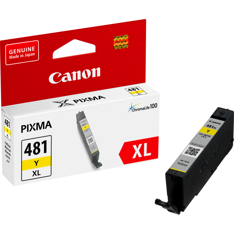 CANON INK CARTRIDGE CLI-481 H/YIELD YELLOW