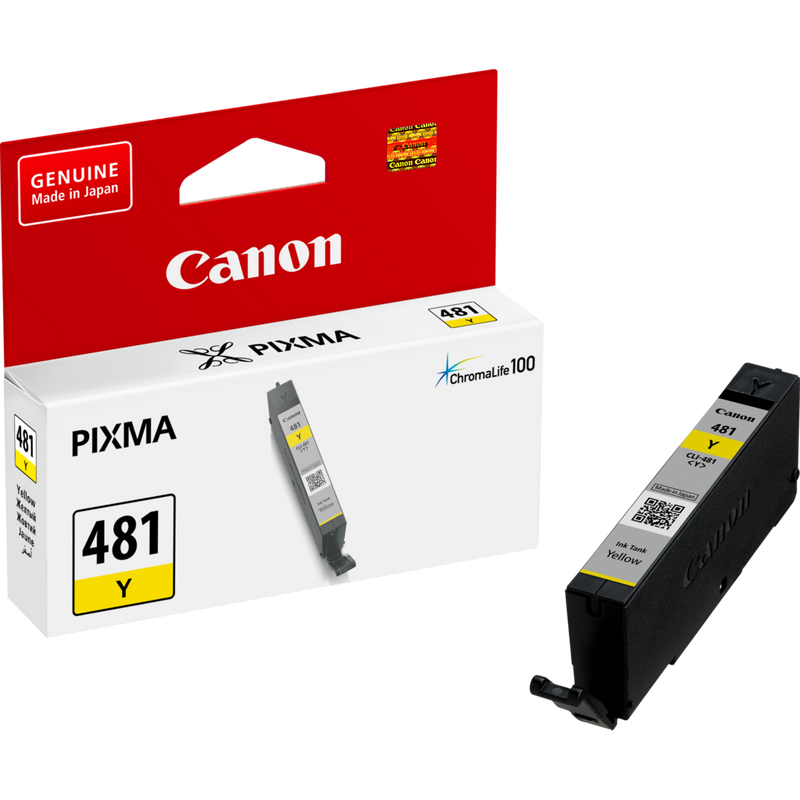 CANON INK CARTRIDGE CLI-481 YELLOW