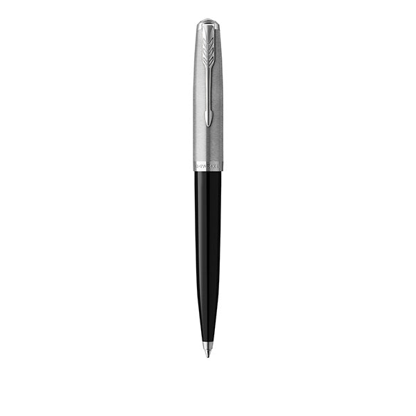 PARKER 51 Ballpoint Pen - Black Chrome Trim