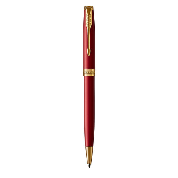 PARKER Sonnet Ballpoint Pen - Red Gold Trim
