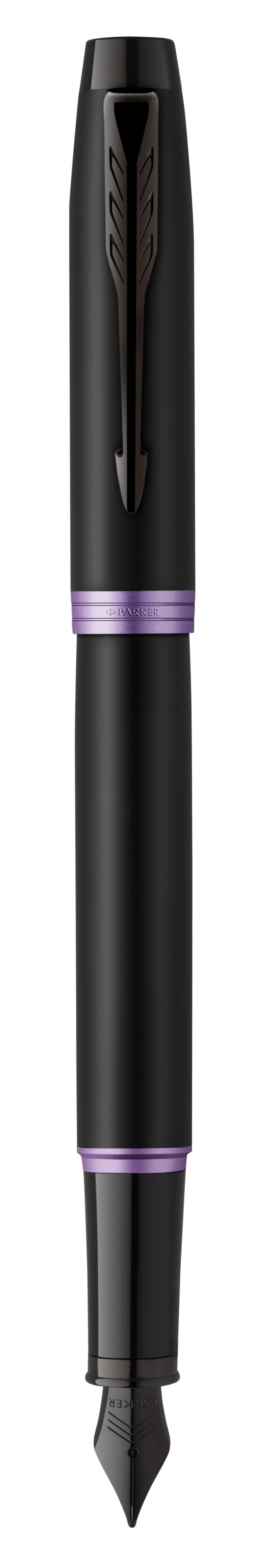 PARKER IM Professional Vibrant Rings Fountain Pen  - Amethyst Purple