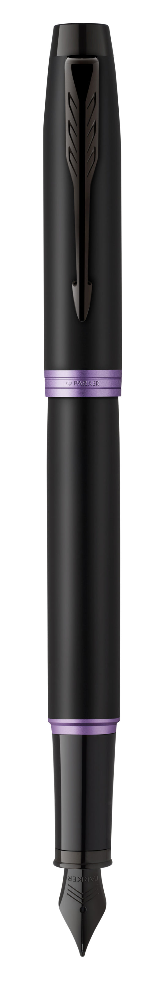 PARKER IM Professional Vibrant Rings Fountain Pen  - Amethyst Purple