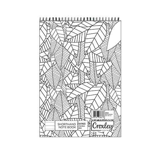 CROXLEY JD148 A5 144Page Wire Bound Feint Ruled Pack of 10 - Econo