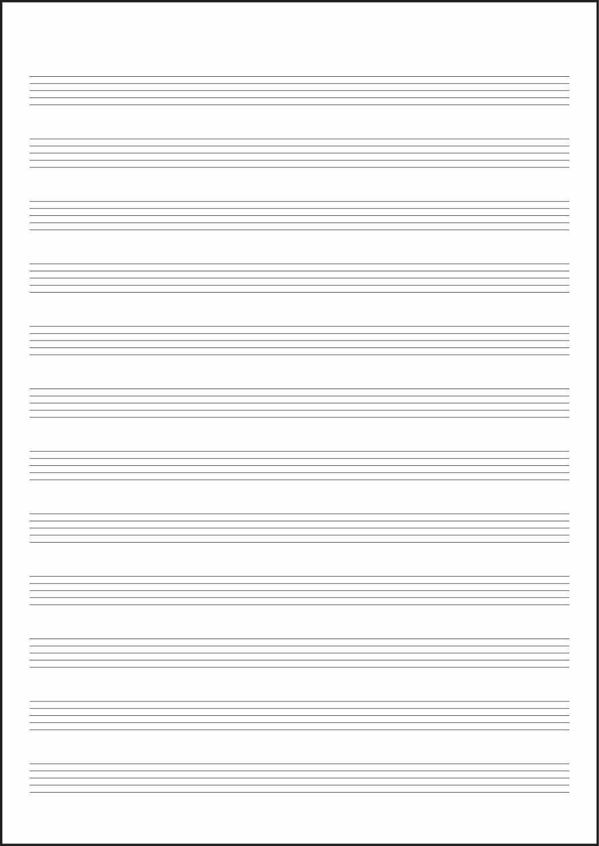 CROXLEY JD182  32 Page 12 Stave Music Book Wire Stitch Pack of 10