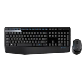 LOGITECH MK345 WIRELESS KEYBOARD AND MOUSE COMBO WITH PALM REST