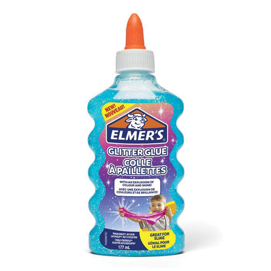 ELMERS Liquid Glue - Glitter Blue 177ml
