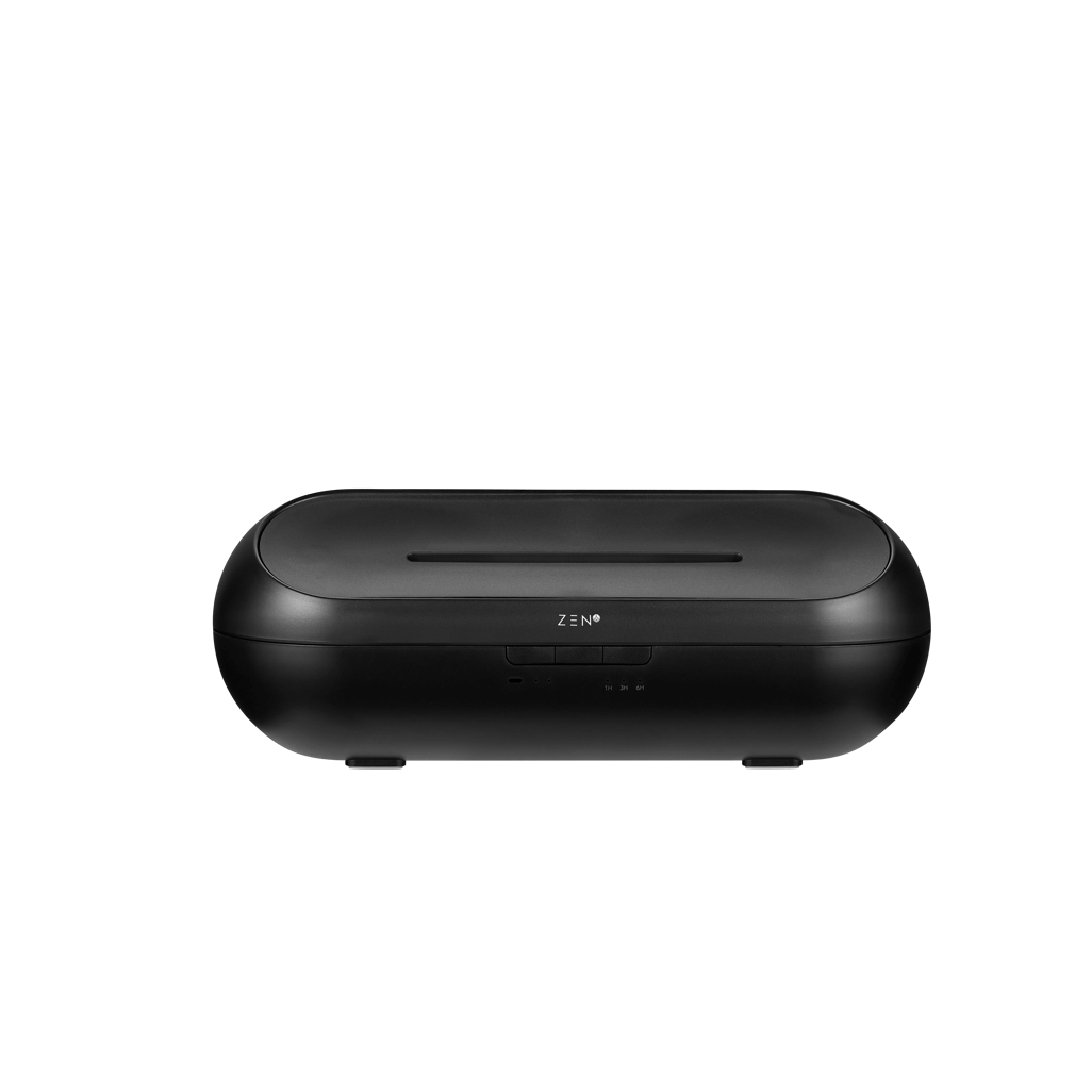 Zen Radiant Diffuser in sleek black design, perfect for enhancing your space with soothing aromas.