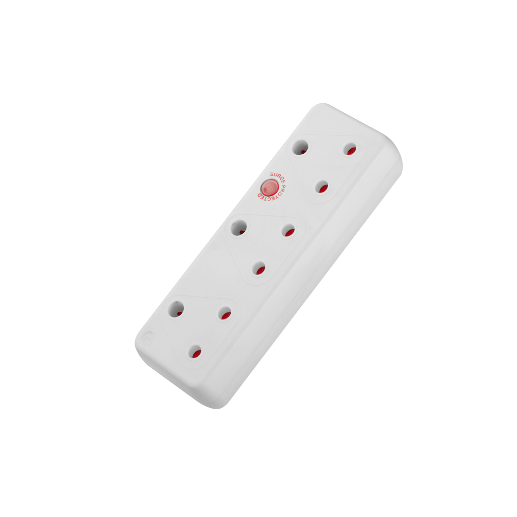 Ellies 3 Way Medium Surge Adaptor -White
