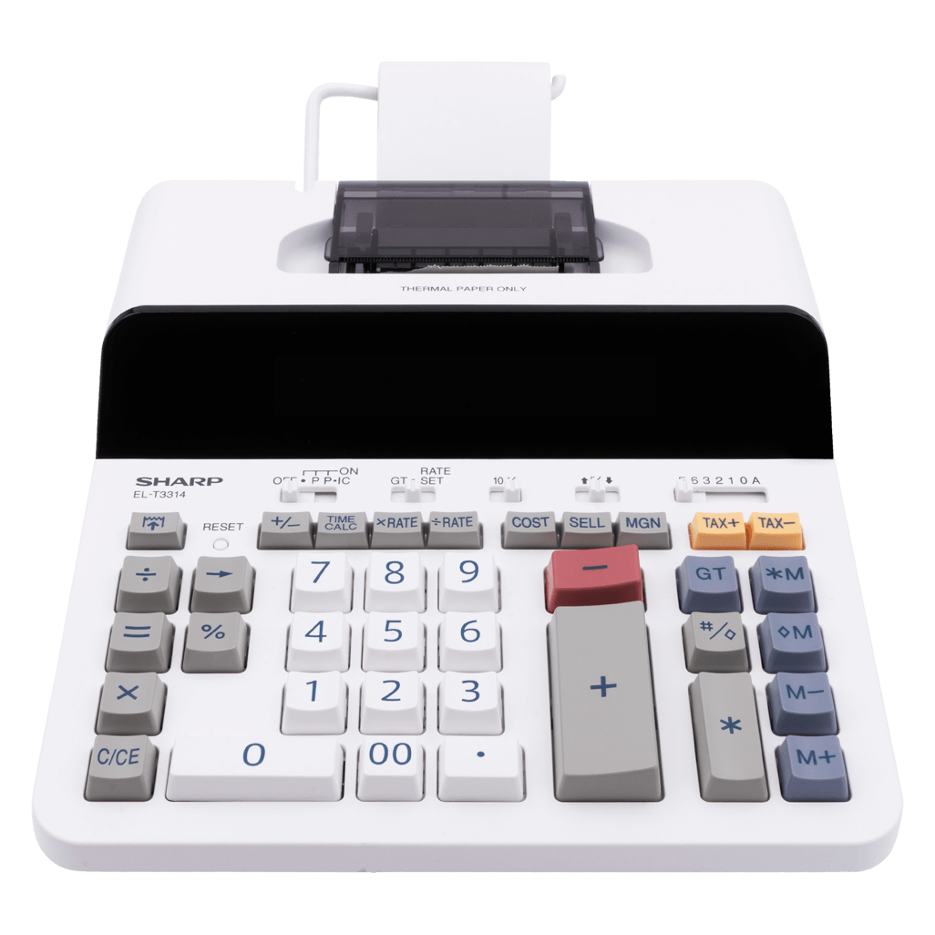 Sharp EL-T3314 Printing Calculator