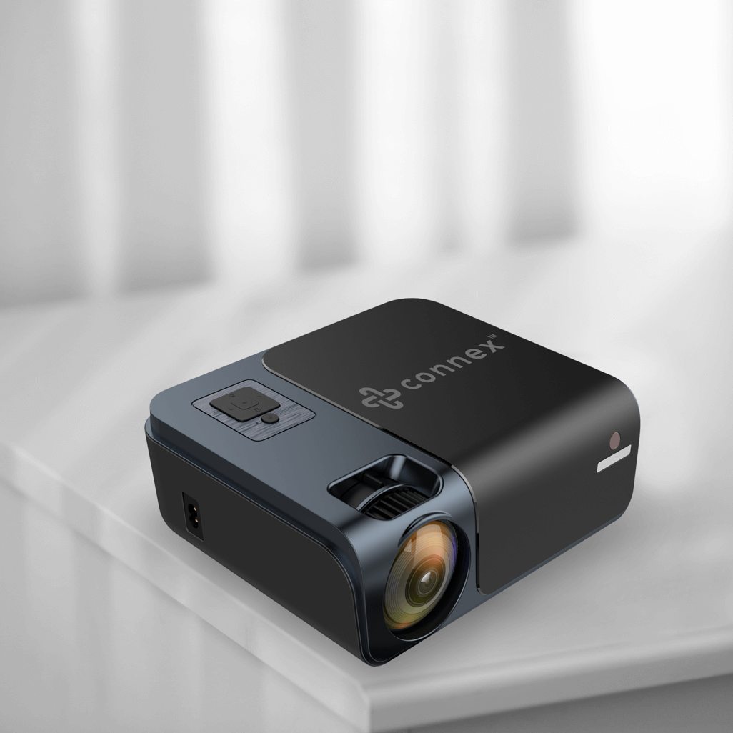 Connex Lumen series 1080P Projector with WIFI - Black