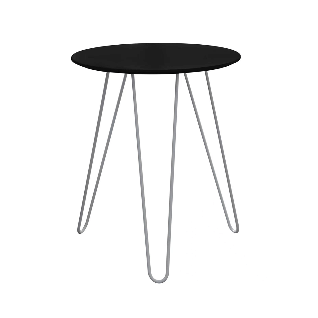 Everfurn Juniper Coffee Table - Black and White Frame