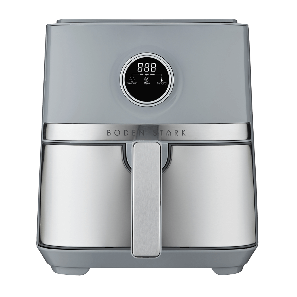 Boden Stark 5.0L Digital Air Fryer with sleek design and digital display for healthy cooking.