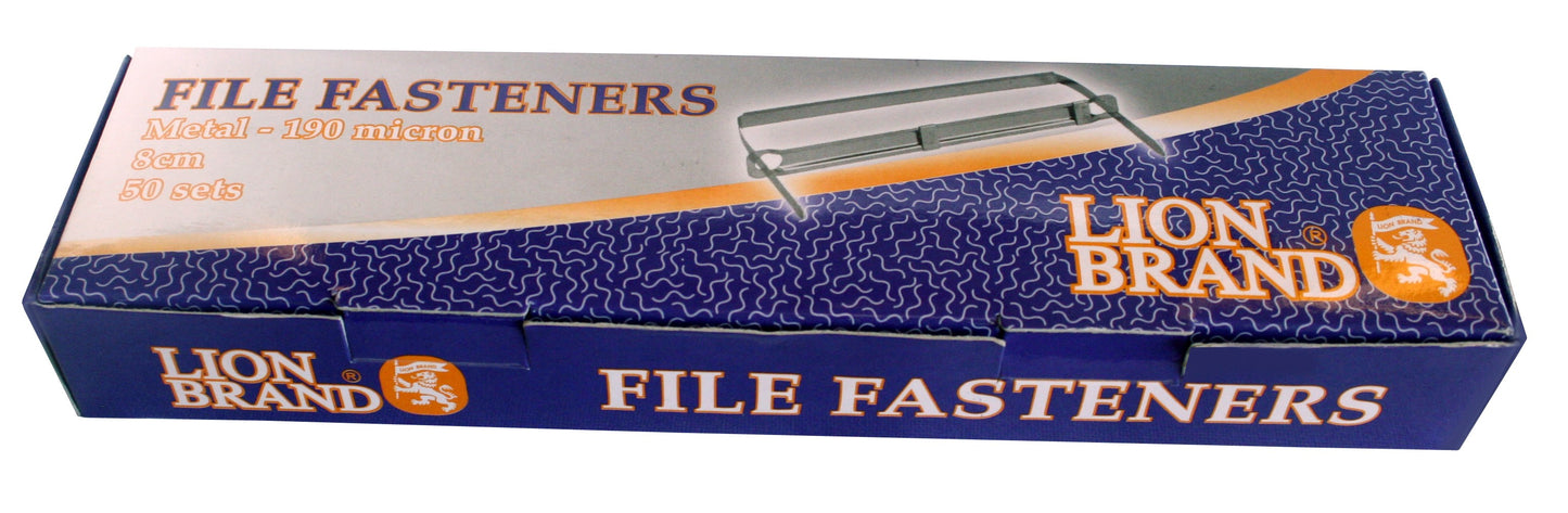 LION BRAND Metal Fasteners STD Box 50's