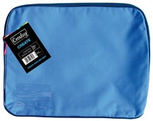 CROXLEY CREATE Canvas Gusset Book Bag (Blue)