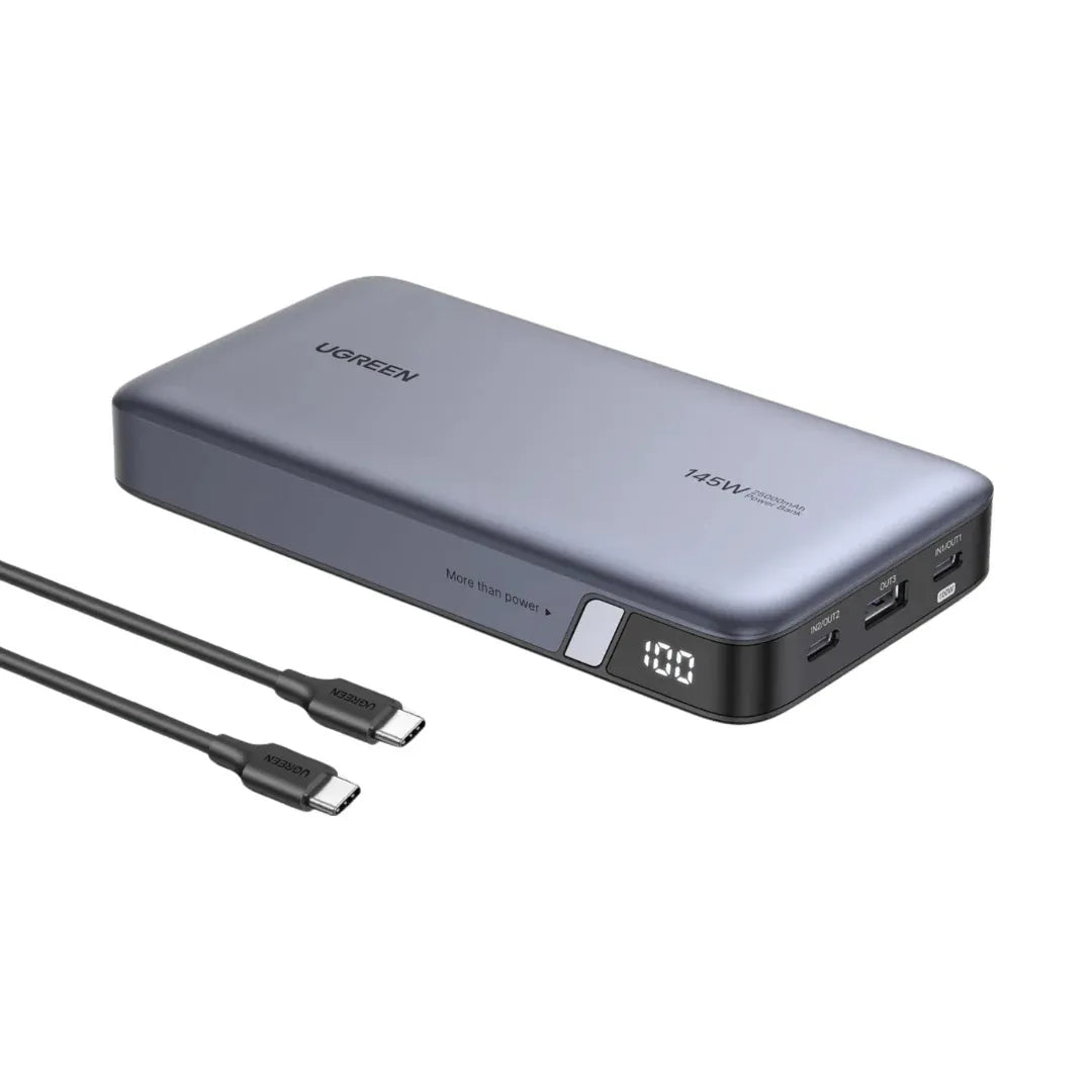 UGREEN 25000MAH PD 145W POWERBANK GRAY 1YR WARRANTY