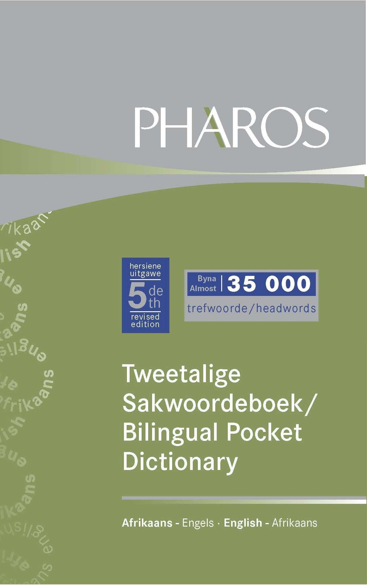 PHAROS Tweetalige Sakwoordeboek Pocket Dictionery