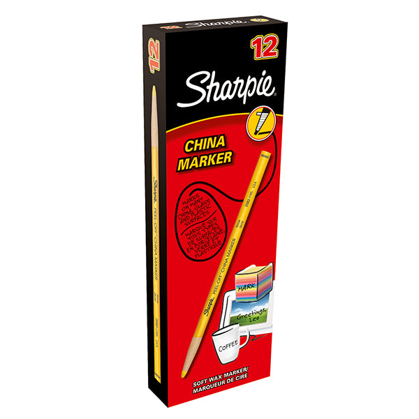 SHARPIE China Marker Yellow EACH
