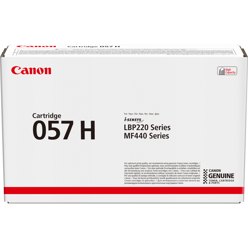 CANON CRG 057 H/YIELD TONER BLACK