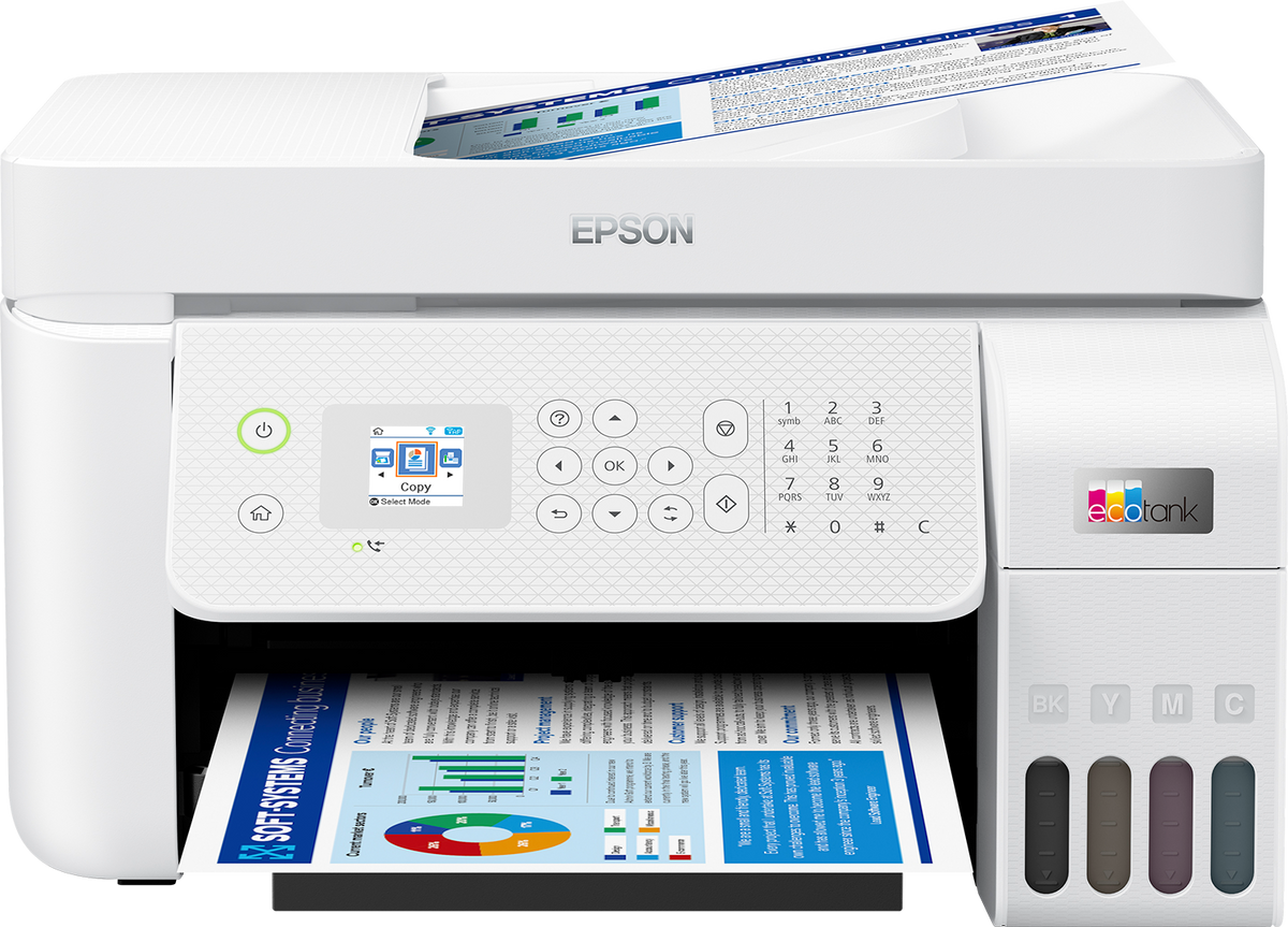 Epson Ecotank L5296 A4 Colour 4-1 Printer