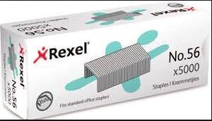 REXEL Staples No. 56 26/6mm (Box Of 5000)