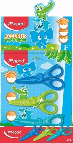 MAPED Scissors 12cm KidiCraft 3's
