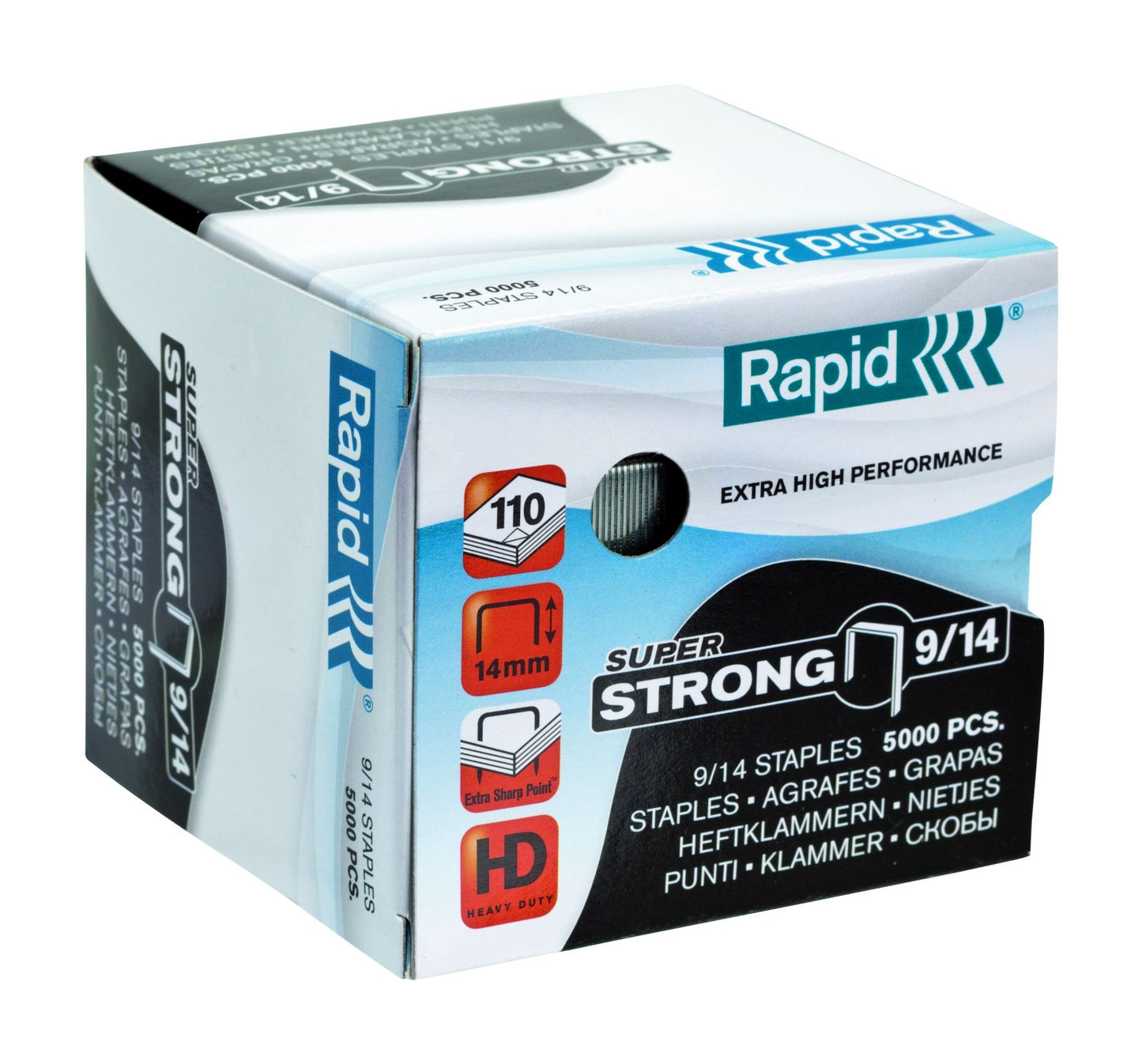 RAPID Staples 9/14 (Box of 5000) 80-110 sheets