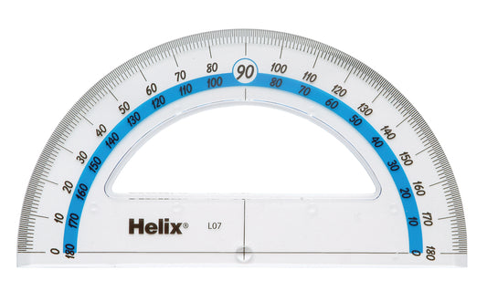 HELIX Protractor 15cm 180 Degree