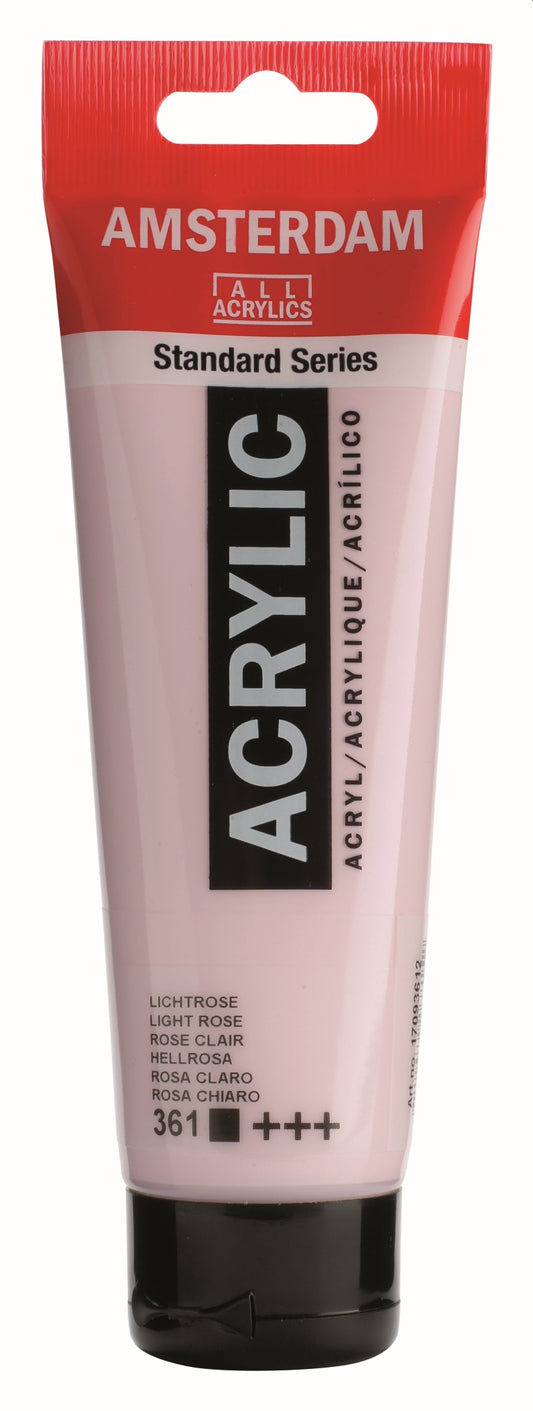 ROYAL TALENS AMSTERDAM Acrylic Colour - 120ml Tube (Light Rose)