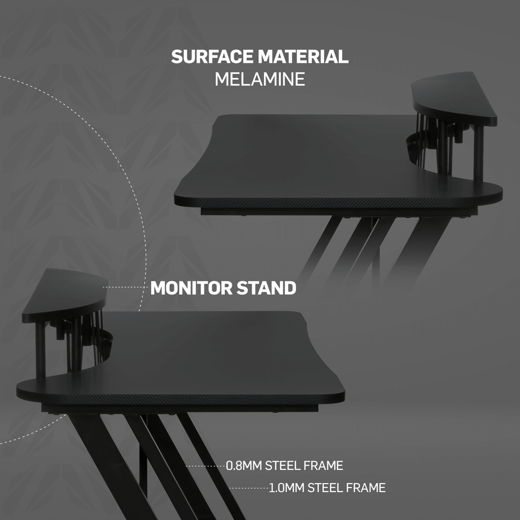 VX Gaming Gladiator Gaming Desk