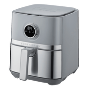 Boden Stark 5.0L Digital Air Fryer with touch controls and stainless steel accents.