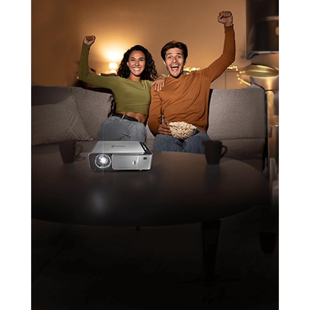 Connex Lumen series 1080P Projector with WIFI - Black