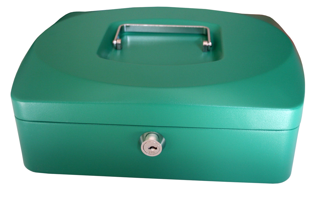 CROXLEY Cash Box - 12 Inch (Green)