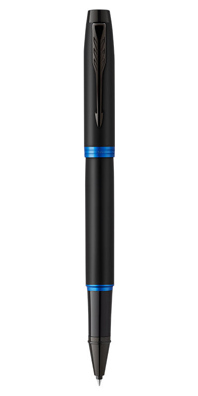 PARKER IM Prof Vibrant Rings Rollerball Pen  - Marine Blue