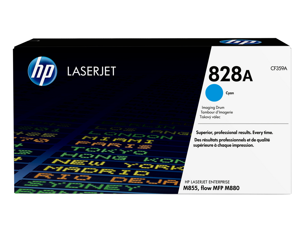 HP 828a Original Cyan Laserjet Drum For HP Color Laserjet M855: M880