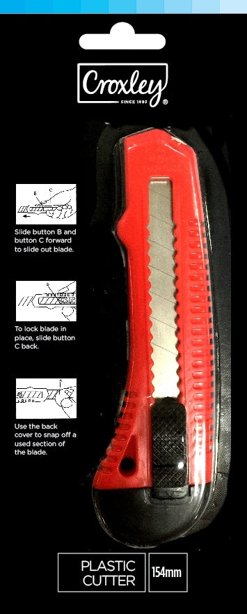 CROXLEY 154mm Plactic Cutter Each