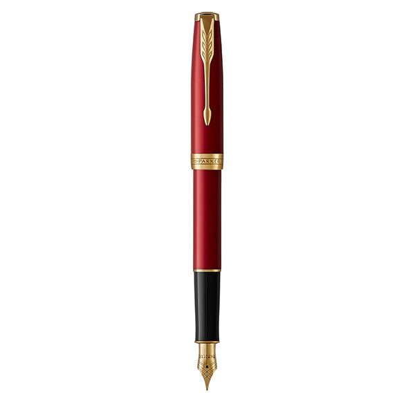 PARKER Sonnet Fountain Pen - Red Gold Trim