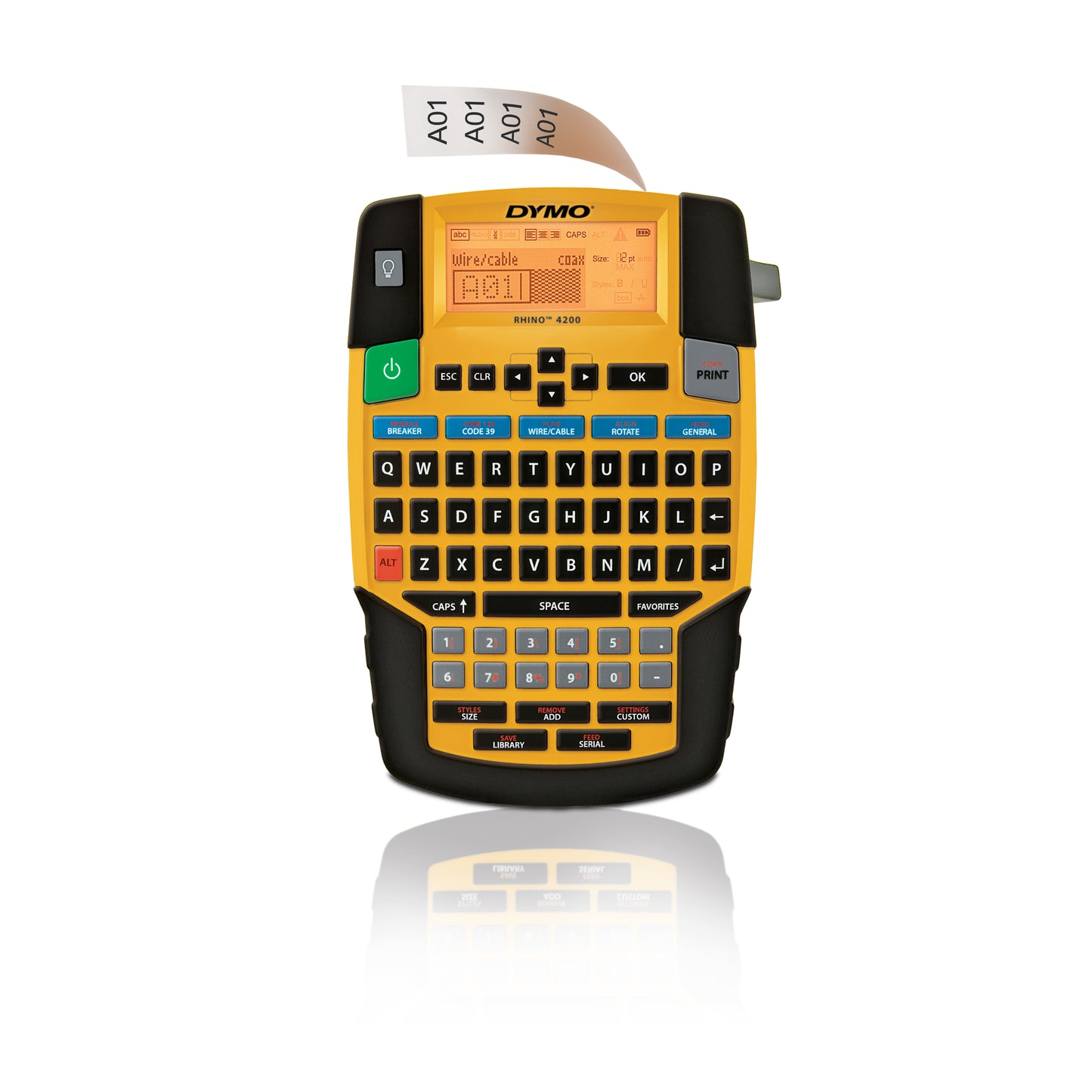 DYMO Industrial Label Maker - Rhino 4200 Kit