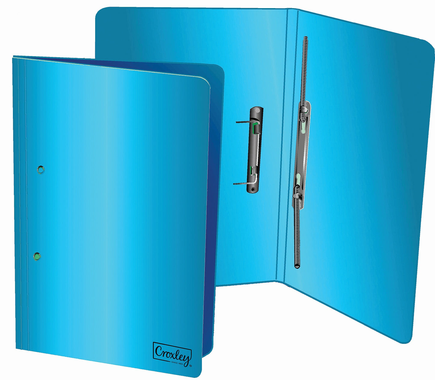CROXLEY JD1110 Accessible File - Foolscap (Blue)