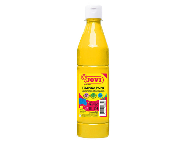 JOVI Tempera Poster Paint 500 ml - Yellow