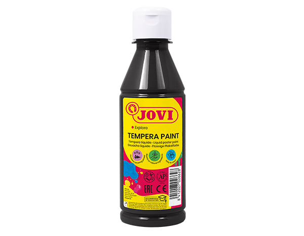 JOVI Tempera Poster Paint 250 ml - Black