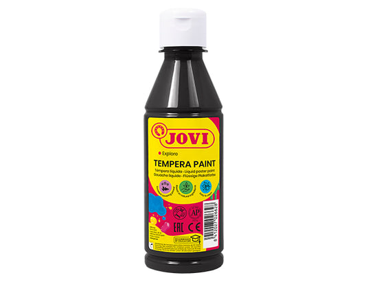 JOVI Tempera Poster Paint 250 ml - Black