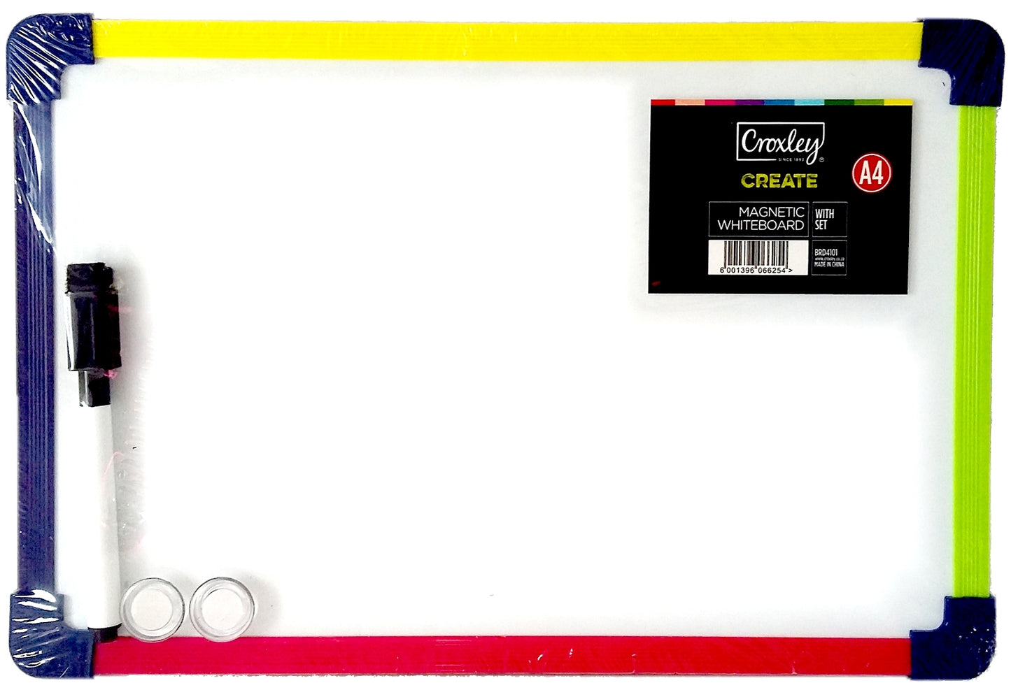 CROXLEY A4 Maganetic Whiteboard Set