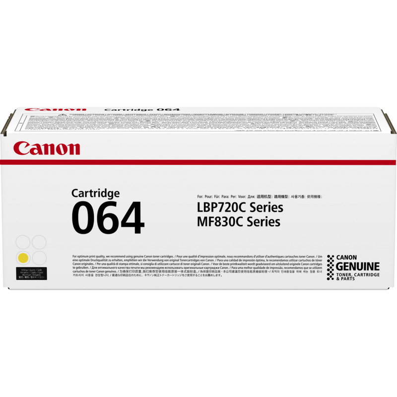 Canon 064 Toner Cartridge (Yellow)
