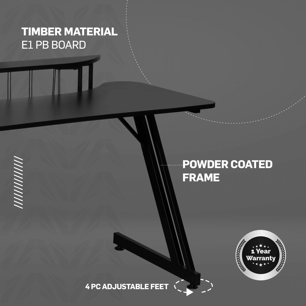 VX Gaming Gladiator Gaming Desk