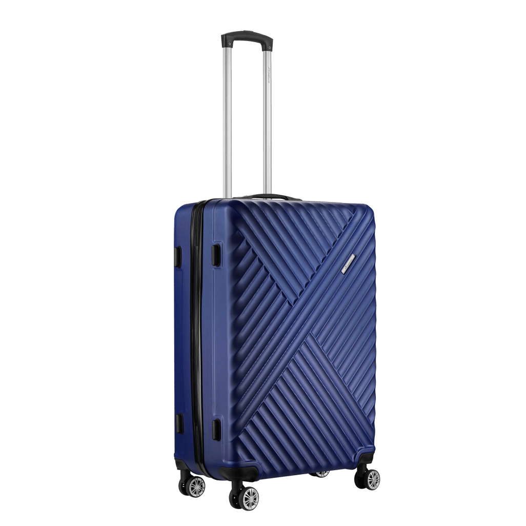 Travelwize Astra ABS 67cm 4-Wheels Spinner Luggage Navy