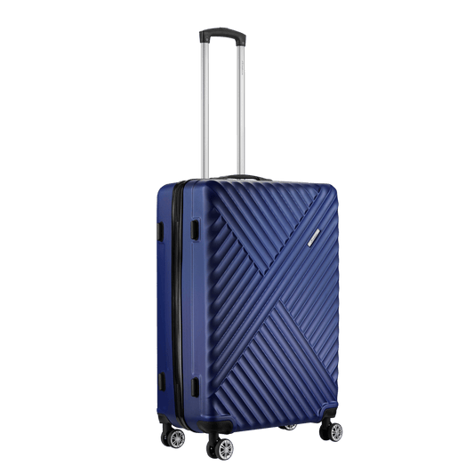 Travelwize Astra ABS 67cm 4-Wheels Spinner Luggage Navy