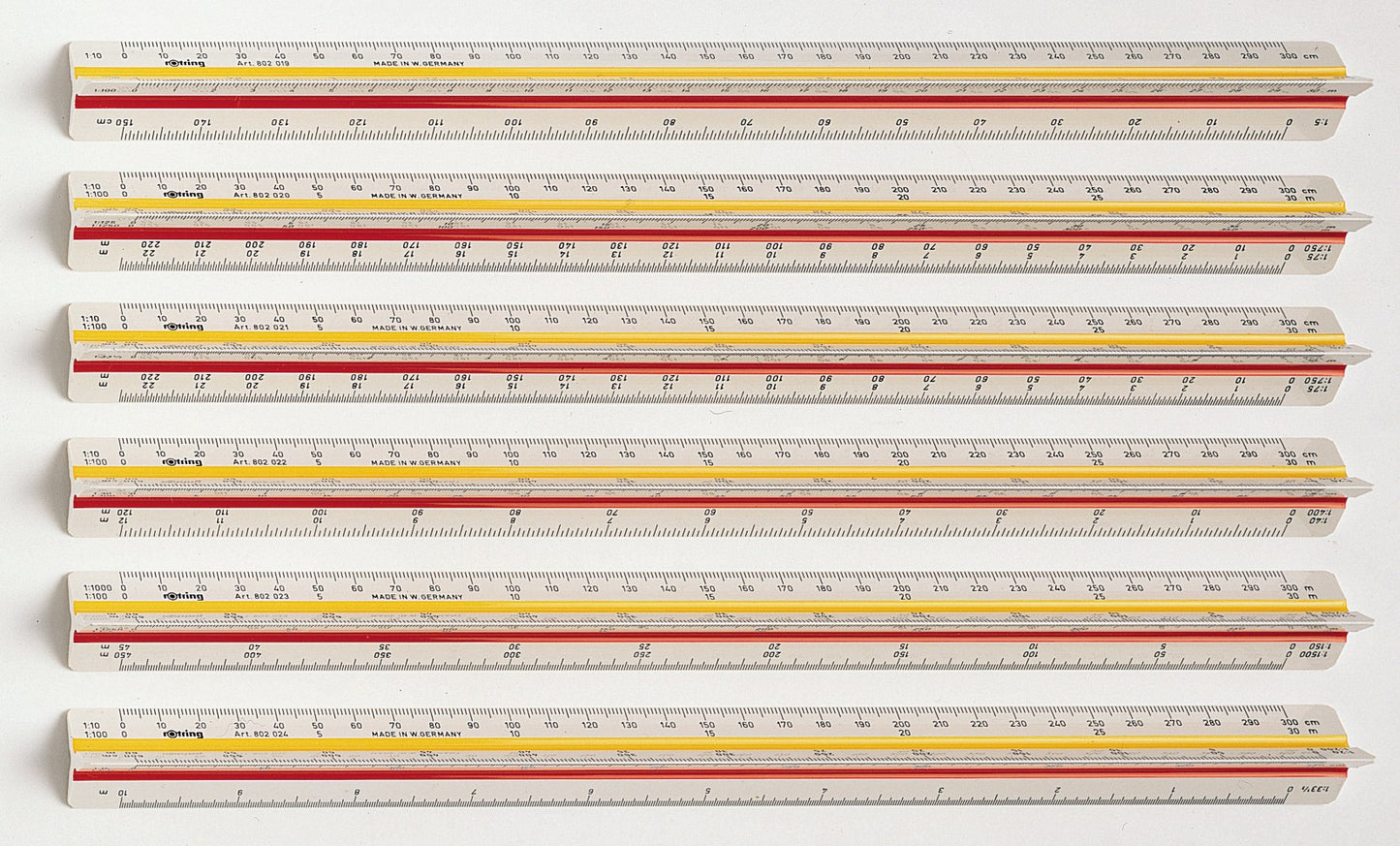 rOtring Triangular Scale Ruler No.1