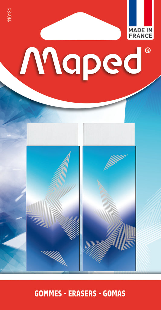 MAPED ARCTIC ERASERS TECHNIC 2'S