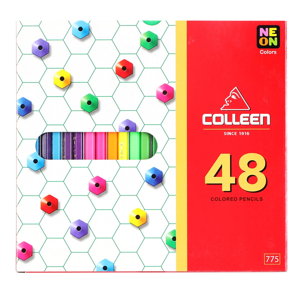 COLLEEN Assorted Pencil Crayons 48's