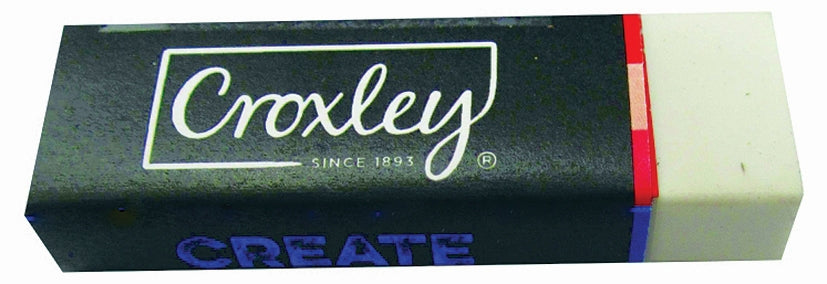 CROXLEY CREATE Eraser - 6.2 x 2 x 1 cm (Pack of 20)